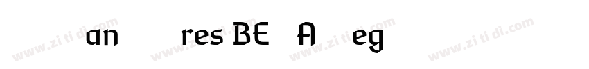 Roman Tyres BETA Reg字体转换